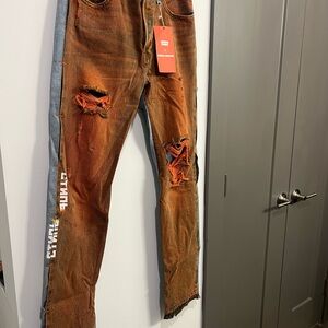 1 of 501 Levi x Heron Preston Distressed Jeans NWT
